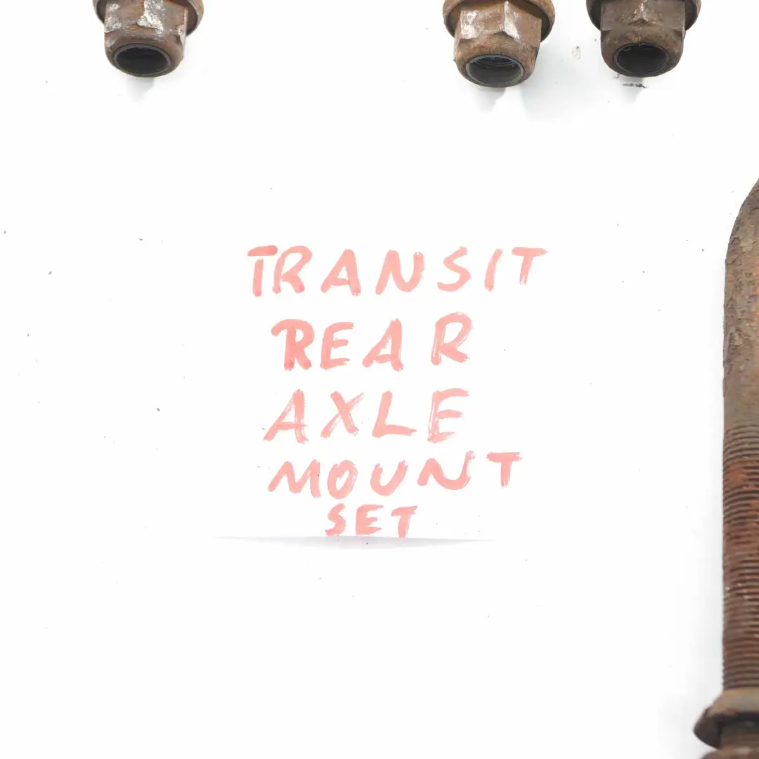 Ford Transit Set di supporti per sottotelaio del supporto dell'assale posteriore - SKU Ford Transit Rear Axle Mount Set - Numero di parte Ford Transit Rear Axle Mount Set