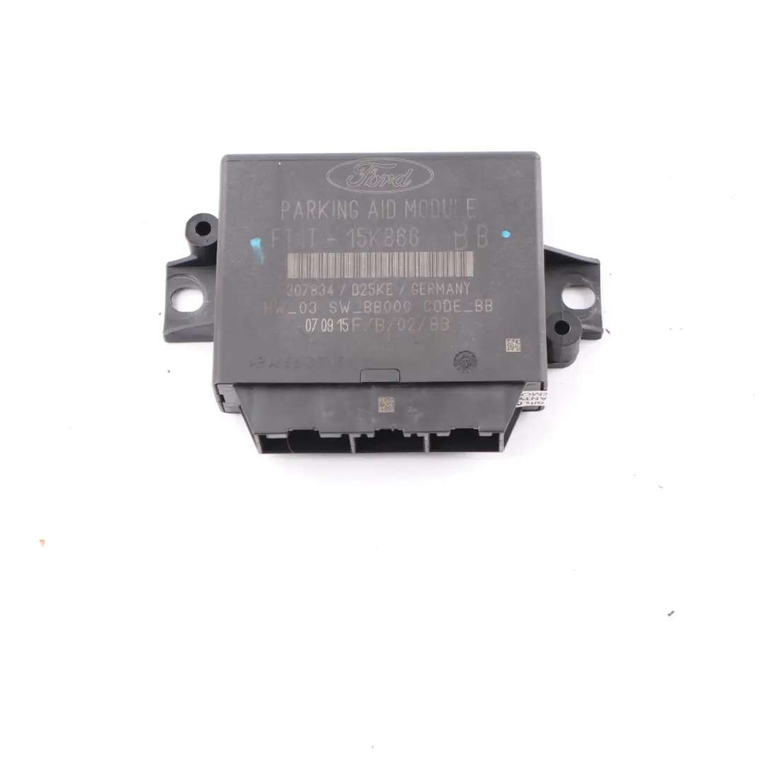 PDC Module Parking Aid Control Unit to Ford Transit Connect Rear with Part number FT1T15K866BB Ford Transit Connect Rear PDC Module Parking Aid Control Unit - SKU FT1T15K866BB - Part number FT1T15K866BB