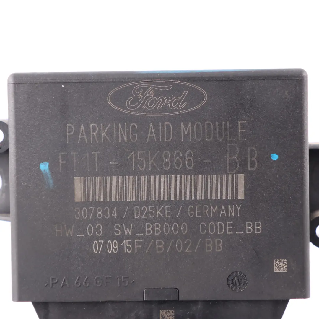 Ford Transit Connect Rear PDC Module Parking Aid Control Unit - SKU FT1T15K866BB - Part number FT1T15K866BB