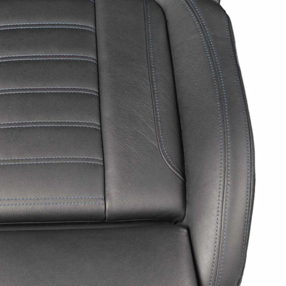  Leather Seats BMW G20 G21 Front Sport Black Vernasca Blue Stitching Heated Seat - SKU G20 G21 Sport Leather Front Seats - Part number G20 G21 Sport Leather Front Seats