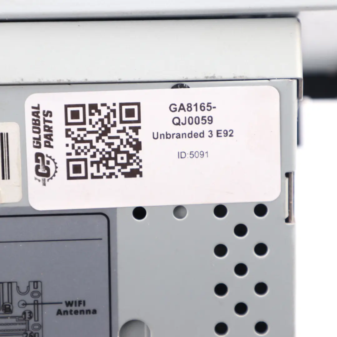 Media Player BMW E92 Eonon Infotainment System Navigation 7" Screen Android 7.1 to with Part number GA9465-UA0182 Media Player BMW E92 Eonon Infotainment System Navigation 7" Screen Android 7.1 - SKU GA8165-QJ0059 - Part number GA9465-UA0182