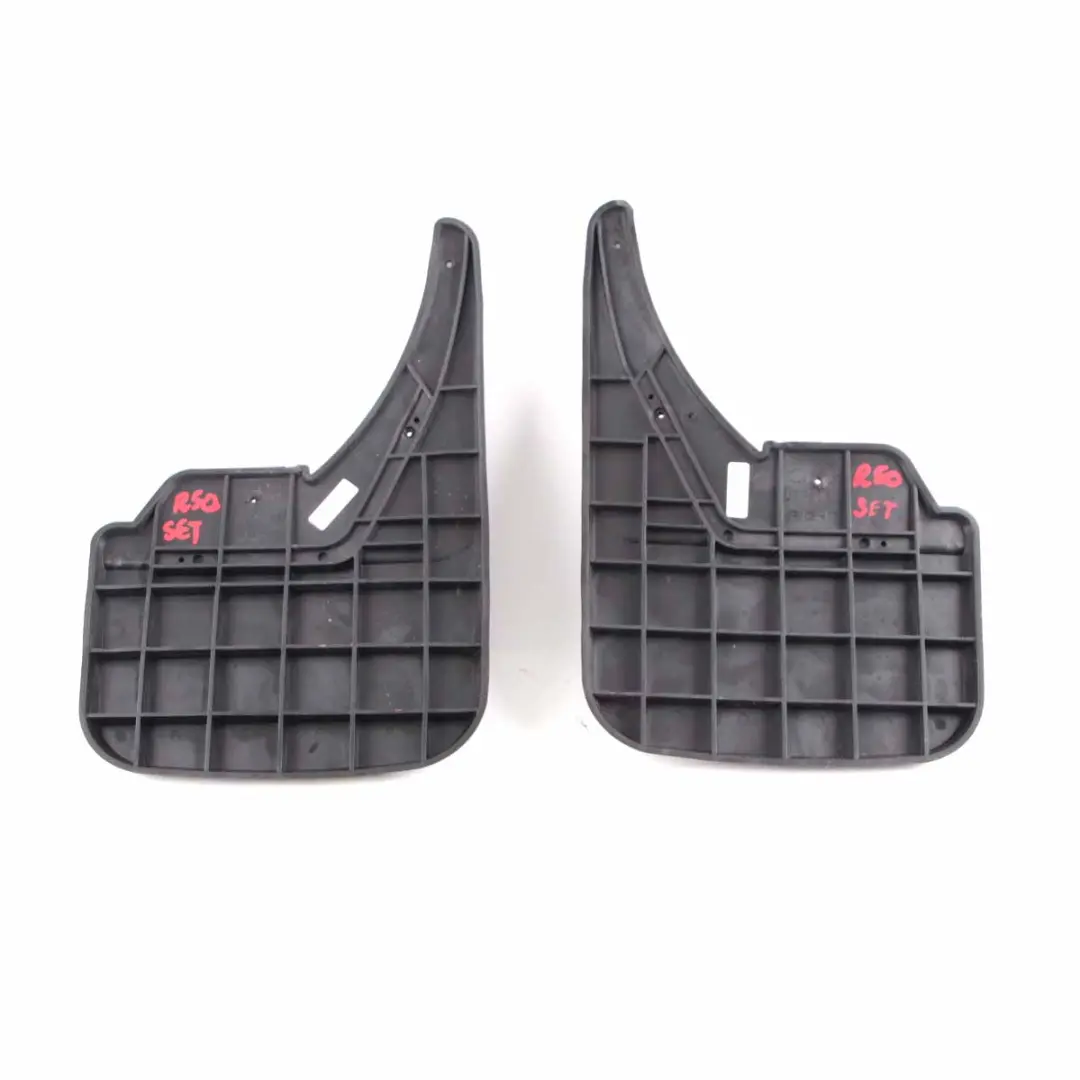 MINI Cooper R50 GASP Unishield Set Mud Flaps Front Left Right N/O/S - SKU GASP Unishield Front R50 - Part number GASP Unishield Front R50