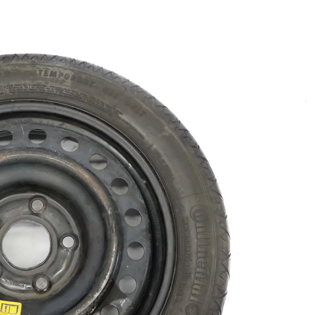GM General Motors Jante en Acier Roue de Secours 16" 4J ET:41 R16 125/80 - SKU GM 16'' 4J ET:41 - Numéro de pièce GM 16'' 4J ET:41