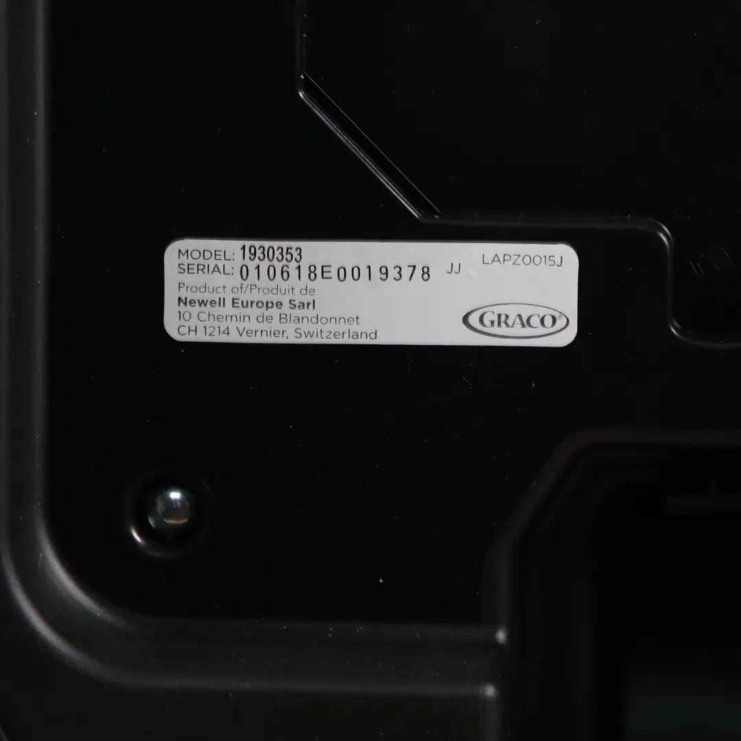 Genuine Car Child Seat High Back Booster Isofix 15-36 kg Group 2/3  - SKU Graco Affix - Part number Graco Affix