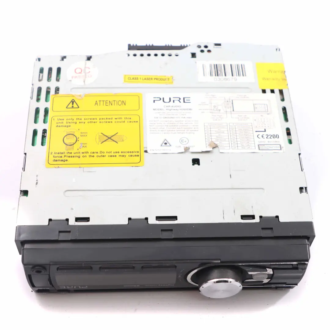 Radio Samochodowe Stereo MP3 DAB AUX USB Odtwarzacz do PURE Highway o numerze H260DBi PURE Highway Radio Samochodowe Stereo MP3 DAB AUX USB Odtwarzacz - SKU H260DBi - Numer Części H260DBi