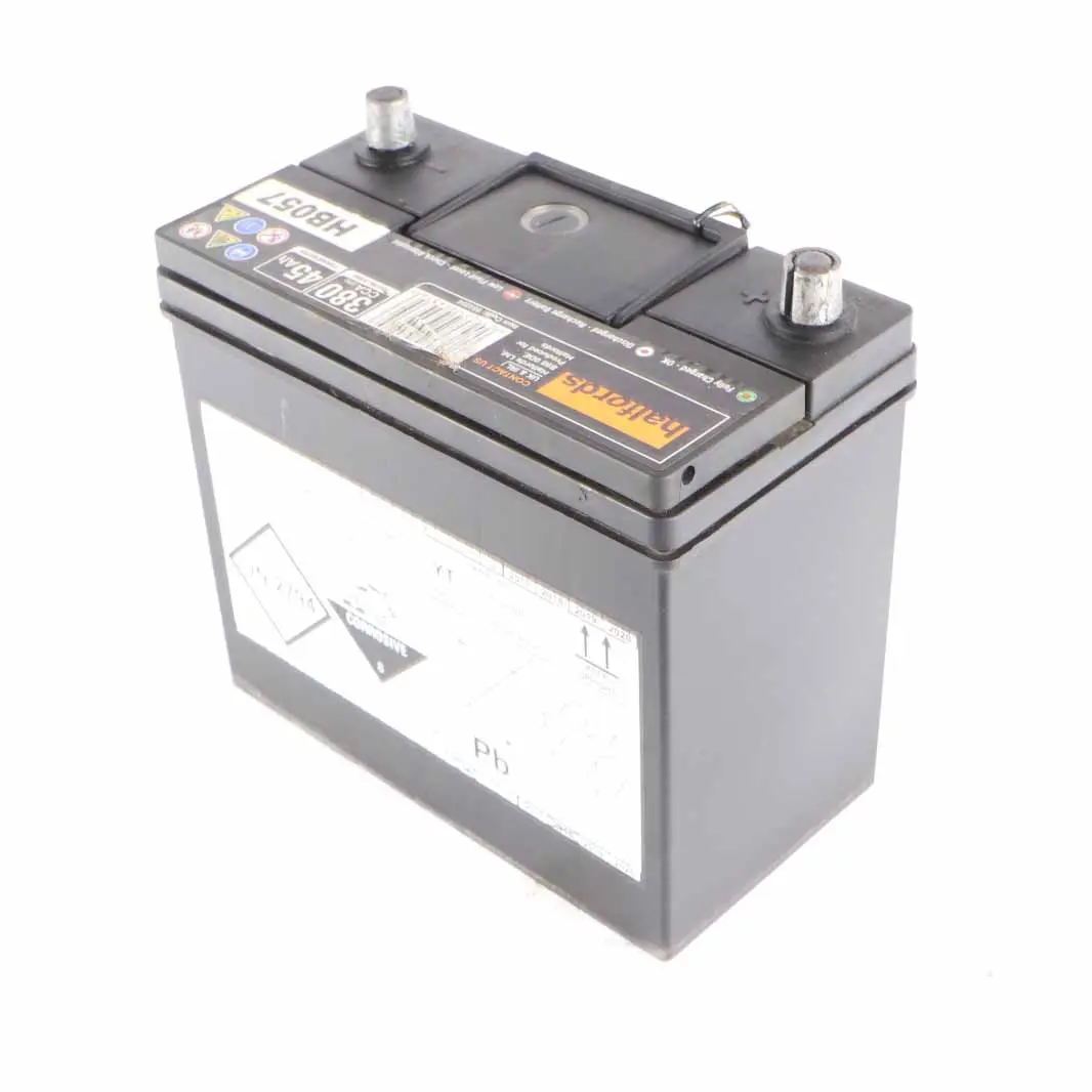 Halfords 12V Calcium Accumulator Battery 45Ah 380A HB057 to with Part number Halfords 45Ah Accumulator Halfords 12V Calcium Accumulator Battery 45Ah 380A HB057 - SKU Halfords 45Ah Accumulator - Part number Halfords 45Ah Accumulator