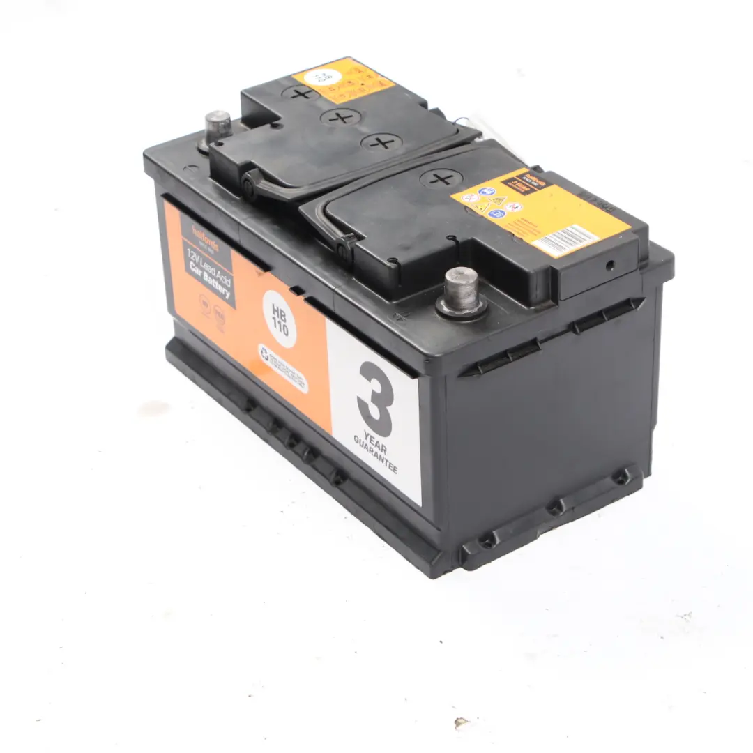 Halfords 12V Lead Acid Accumulator Battery 80Ah 760A HB110  - SKU Halfords 80Ah Accumulator-1 - Part number Halfords 80Ah Accumulator