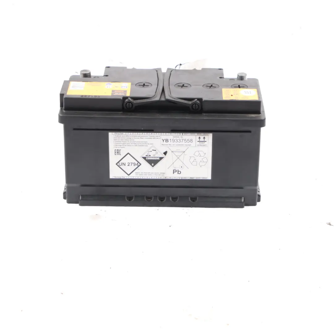 Halfords 12V Lead Acid Accumulator Battery 80Ah 760A HB110  - SKU Halfords 80Ah Accumulator-1 - Part number Halfords 80Ah Accumulator