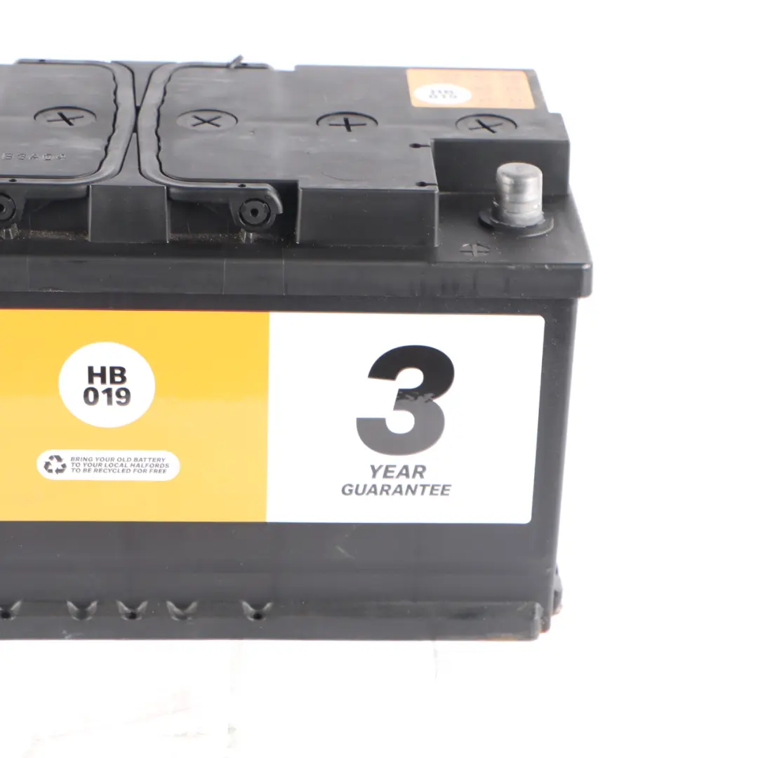  Halfords 12V Lead Acid Accumulator Battery 95Ah 800A HB019 - SKU Halfords 95Ah Acid Accumulator-2 - Part number Halfords 95Ah Acid Accumulator