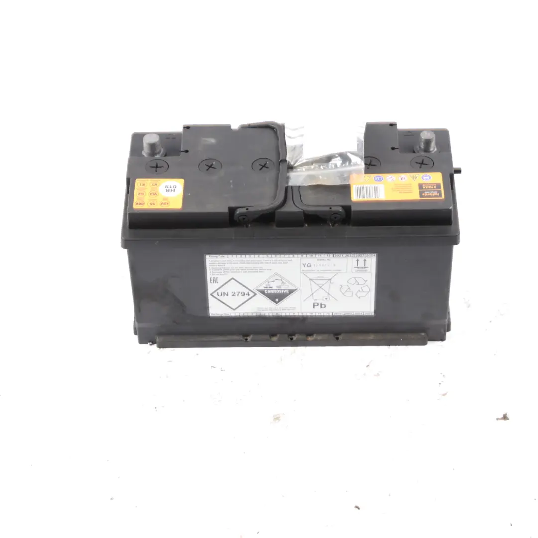  Halfords 12V Lead Acid Accumulator Battery 95Ah 800A HB019 - SKU Halfords 95Ah Acid Accumulator - Part number Halfords 95Ah Acid Accumulator