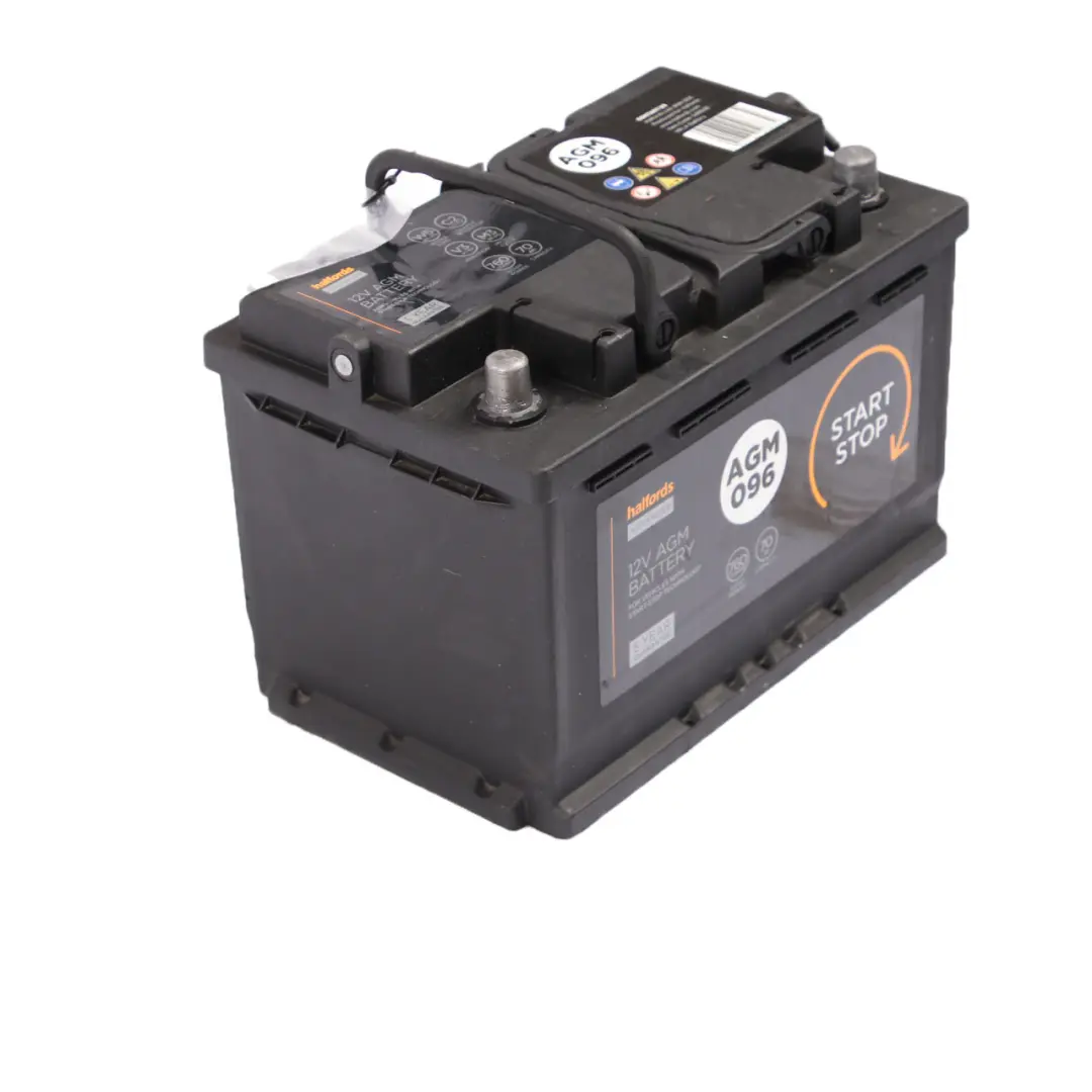 Halfords Advanced 12V AGM 096 Start Stop Accumulator Battery 70Ah 760A to with Part number Halfords Advanced 80Ah Halfords Advanced 12V AGM 096 Start Stop Accumulator Battery 70Ah 760A - SKU HALFORDS-ADVANCED-AGM-70AH - Part number Halfords Advanced 80Ah