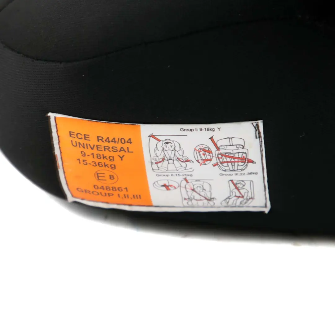  Halfords Child Kids Car High Back Safety Seat Booster Isofix Group 1/2/3 - SKU Halfords Child Seat - Part number Halfords Child Seat