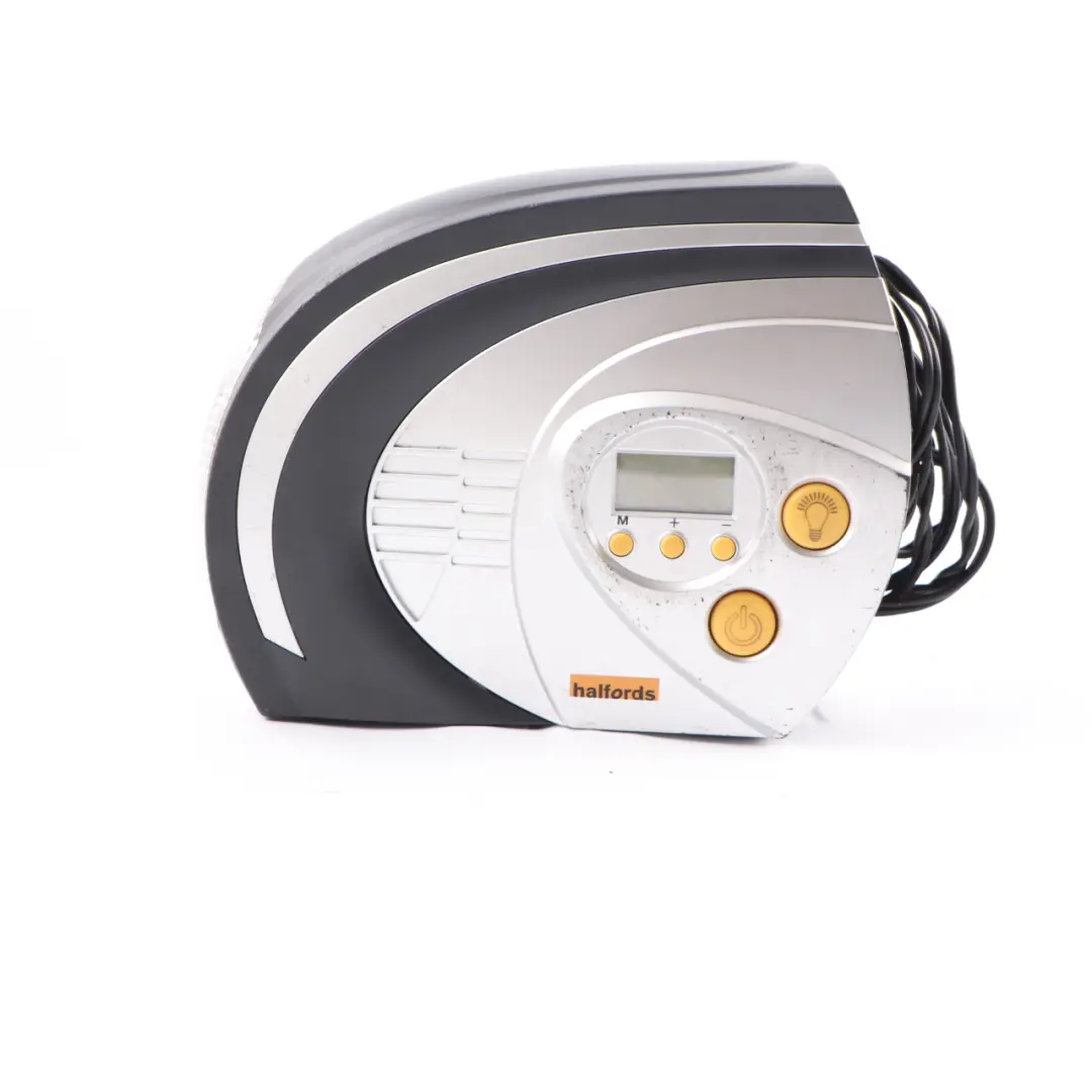  Halfords Rapid Digital Tyre Inflator Emergency Tyre Compressor Flashlight - SKU Halfords Compressor - Part number Halfords Compressor
