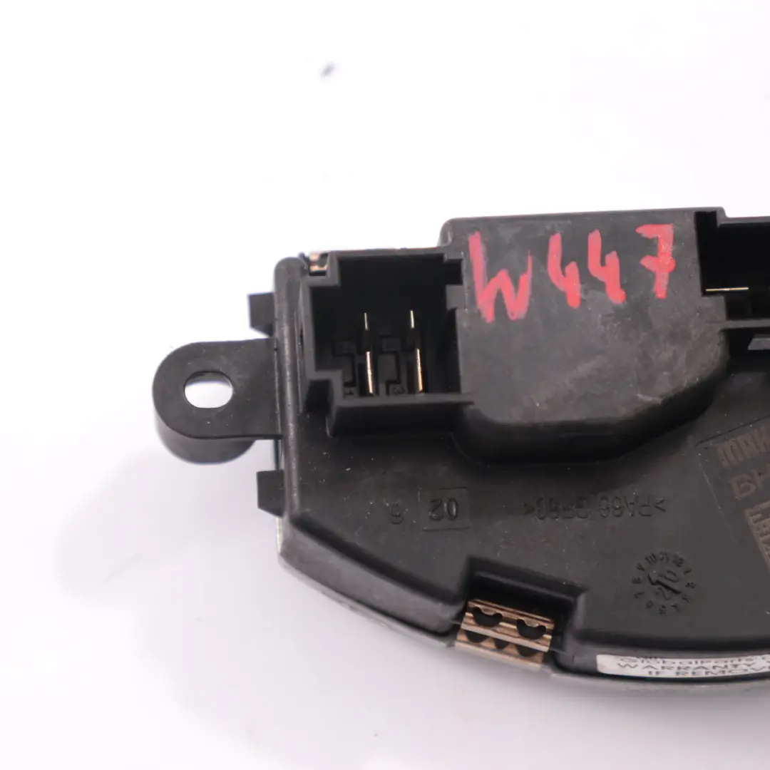 Blower Motor Calentador Ventilador Resistor Regulador para Mercedes W447 con número de pieza HM078002 Mercedes W447 Blower Motor Calentador Ventilador Resistor Regulador - SKU HM078002 - Número de pieza HM078002