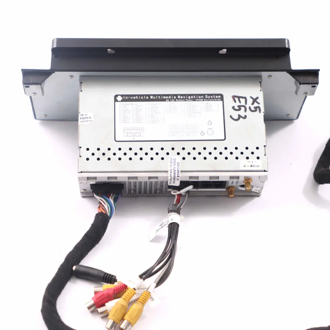 Head Unit Media Player Android System Sat Nav GPS Radio Player BMW E39 - SKU HST201906 - Part number HST201906