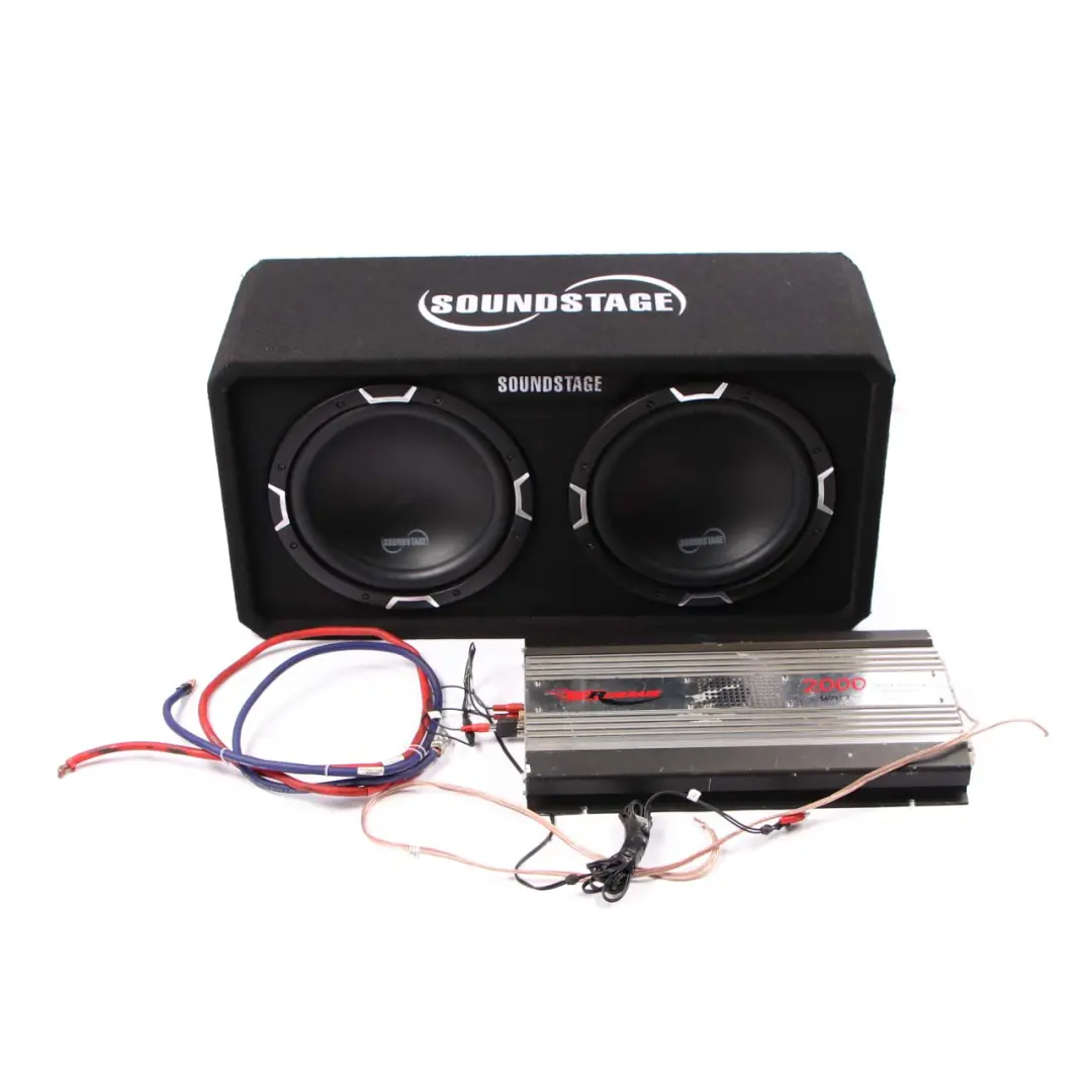Soundstage Car Audio BA Series Enclosure Subwoofer Speaker Amplifier Box 600W to with Part number Soundstage Subwoofer Soundstage Car Audio BA Series Enclosure Subwoofer Speaker Amplifier Box 600W - SKU Soundstage Subwoofer - Part number Soundstage Subwoofer