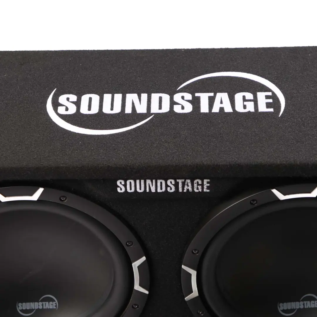  Soundstage Car Audio BA Series Enclosure Subwoofer Speaker Amplifier Box 600W - SKU Soundstage Subwoofer - Part number Soundstage Subwoofer