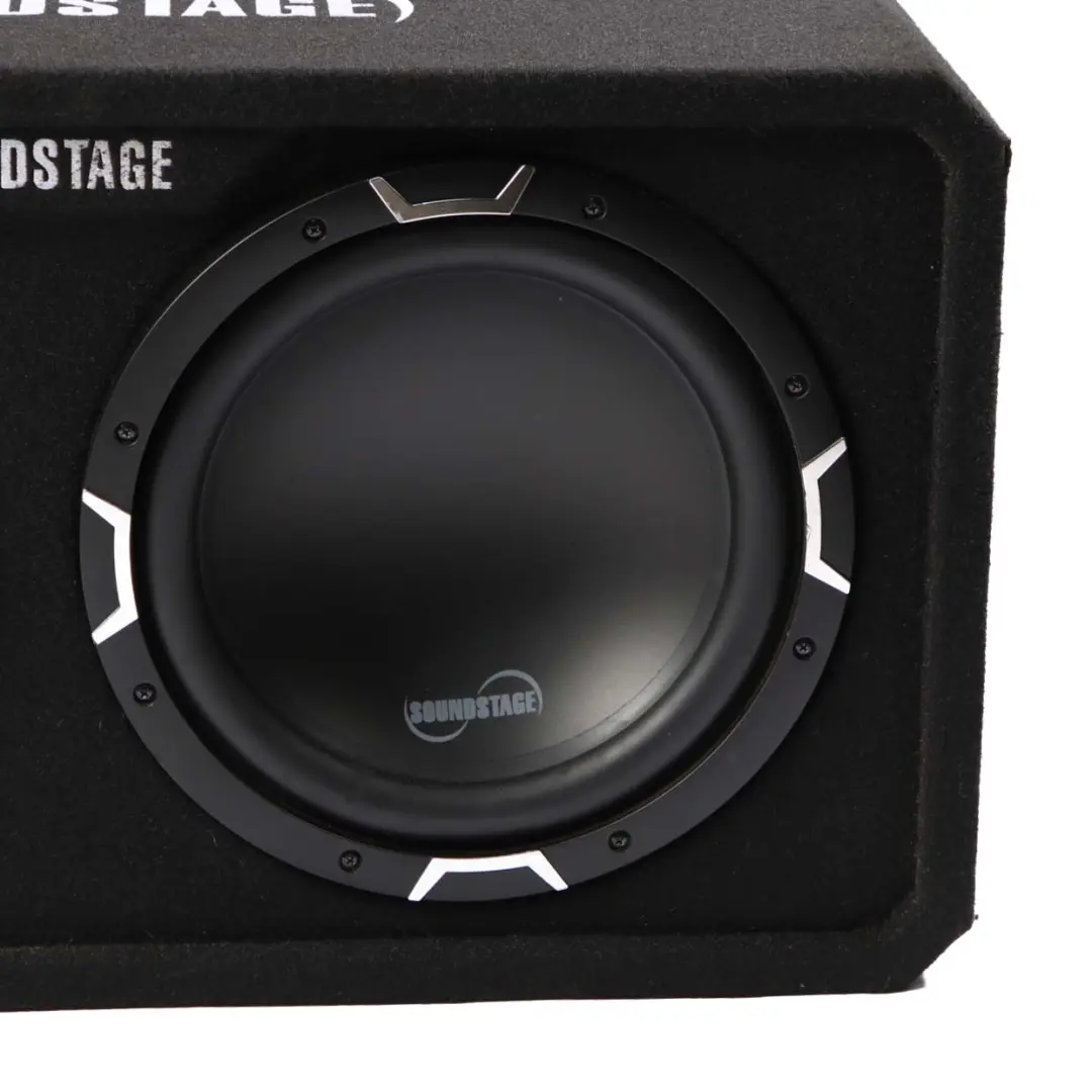  Soundstage Car Audio BA Series Enclosure Subwoofer Speaker Amplifier Box 600W - SKU Soundstage Subwoofer - Part number Soundstage Subwoofer
