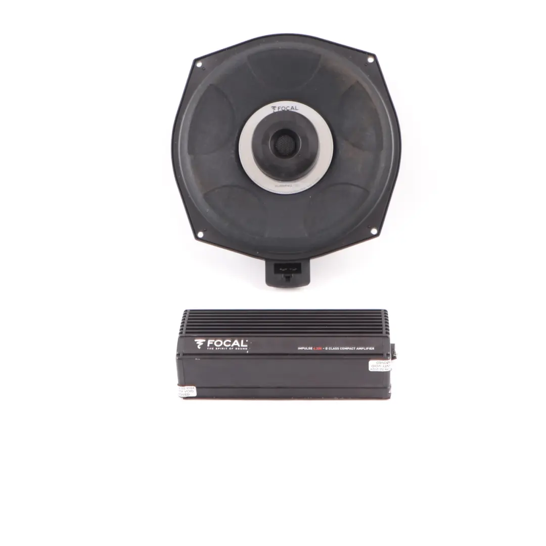 Focal Audio Speaker Car Radio Stereo Speaker Amplifier Set to with Part number ISUB BMW2 Focal Audio Speaker Car Radio Stereo Speaker Amplifier Set - SKU ISUB BMW2 - Part number ISUB BMW2