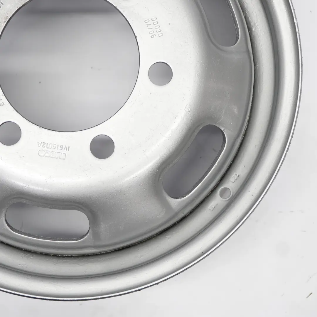  Cerchio Iveco Daily in acciaio 16" 5,5J ET:107 - SKU IV616012A - Numero di parte IV616012A