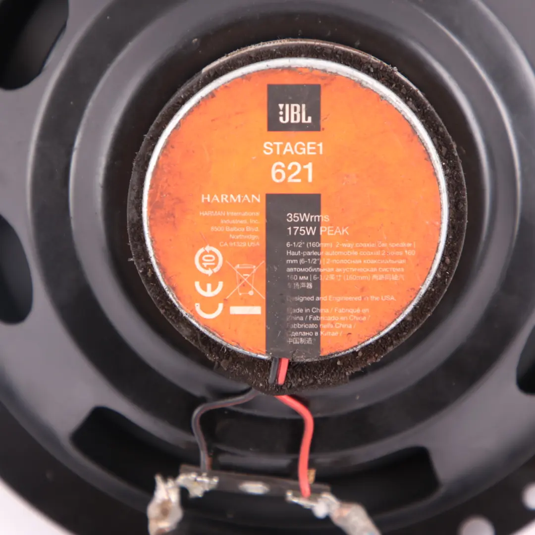 JBL Harman Car Audio Speaker Stage1 621 2-Way Stereo Speaker Door Card Shelf to with Part number JBL Stage1 621 JBL Harman Car Audio Speaker Stage1 621 2-Way Stereo Speaker Door Card Shelf - SKU JBL Stage1 621 - Part number JBL Stage1 621