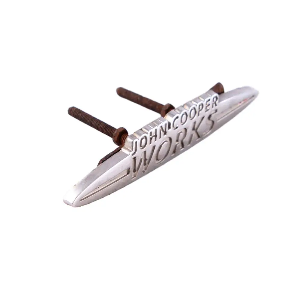 Emblem Logo Stamp Badge to Mini Cooper S JCW John Cooper Works with Part number JCW Emblem Mini Cooper S JCW John Cooper Works Emblem Logo Stamp Badge - SKU JCW Emblem-1 - Part number JCW Emblem