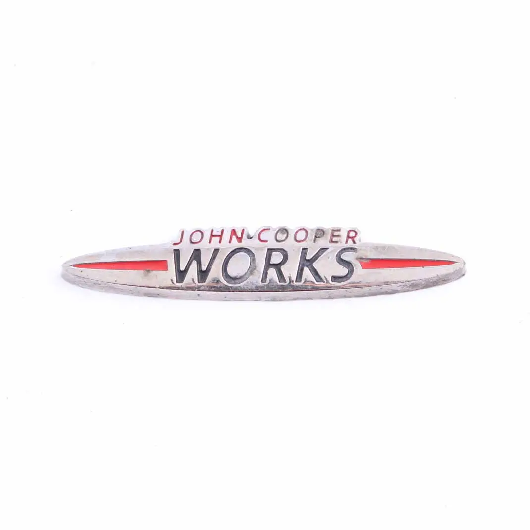 Emblem Logo Stamp Badge 2 Mini Cooper S JCW John Cooper Works - SKU JCWEMBLEM-2 - Part number JCW Emblem