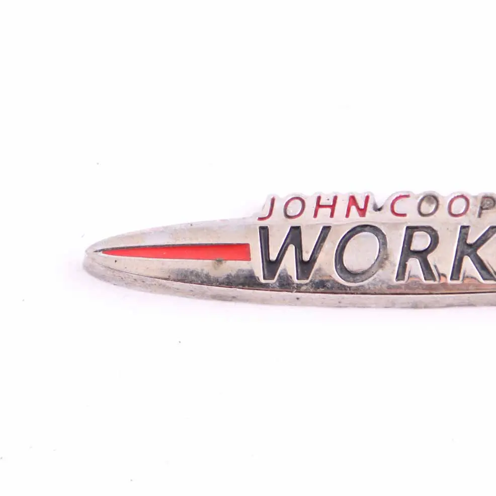 Emblem Logo Stamp Badge 2 Mini Cooper S JCW John Cooper Works - SKU JCWEMBLEM-2 - Part number JCW Emblem