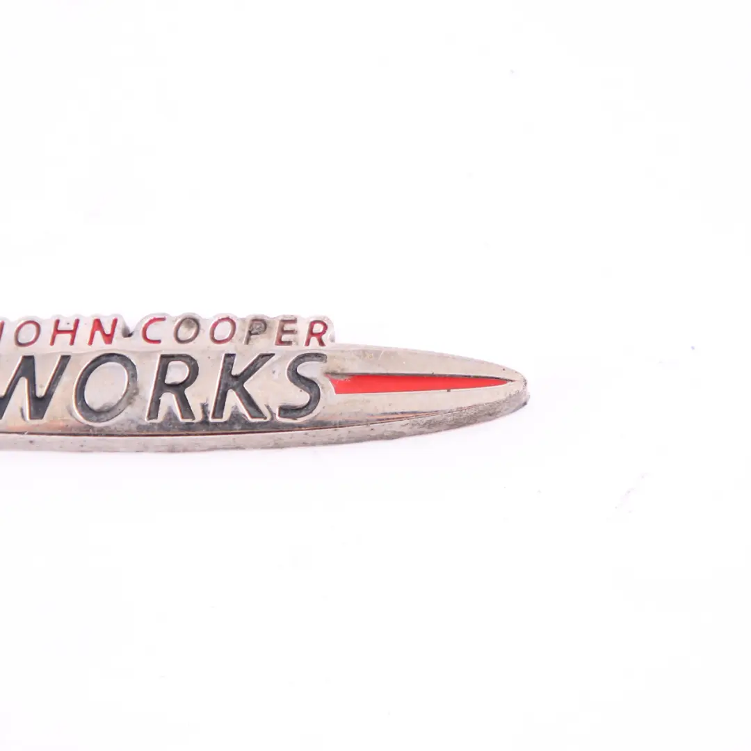 Emblem Logo Stamp Badge 2 Mini Cooper S JCW John Cooper Works - SKU JCWEMBLEM-2 - Part number JCW Emblem