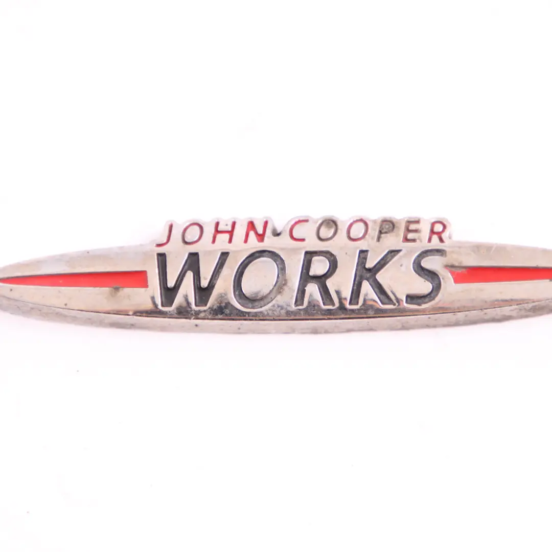 Emblem Logo Stamp Badge 2 Mini Cooper S JCW John Cooper Works - SKU JCWEMBLEM-2 - Part number JCW Emblem