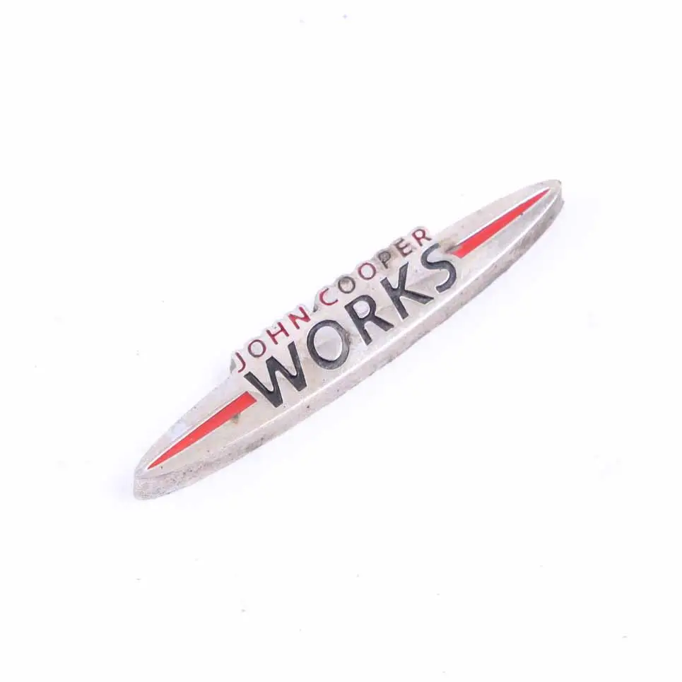 Emblem Logo Stamp Badge 2 Mini Cooper S JCW John Cooper Works - SKU JCWEMBLEM-2 - Part number JCW Emblem