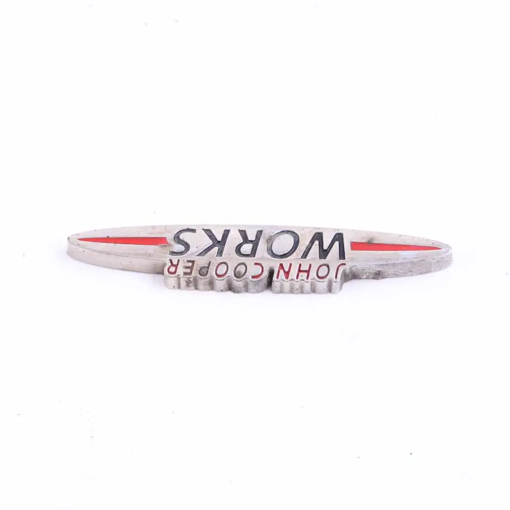 Emblem Logo Stamp Badge 2 Mini Cooper S JCW John Cooper Works - SKU JCWEMBLEM-2 - Part number JCW Emblem