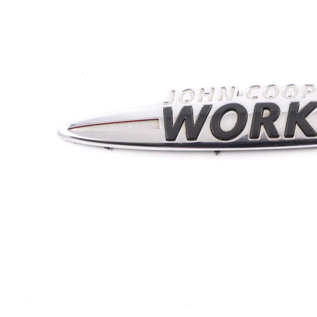 Mini Cooper S John Cooper Works Logo Stamp Badge Trim - SKU JCW-Emblem-4 - Part number JCW Emblem