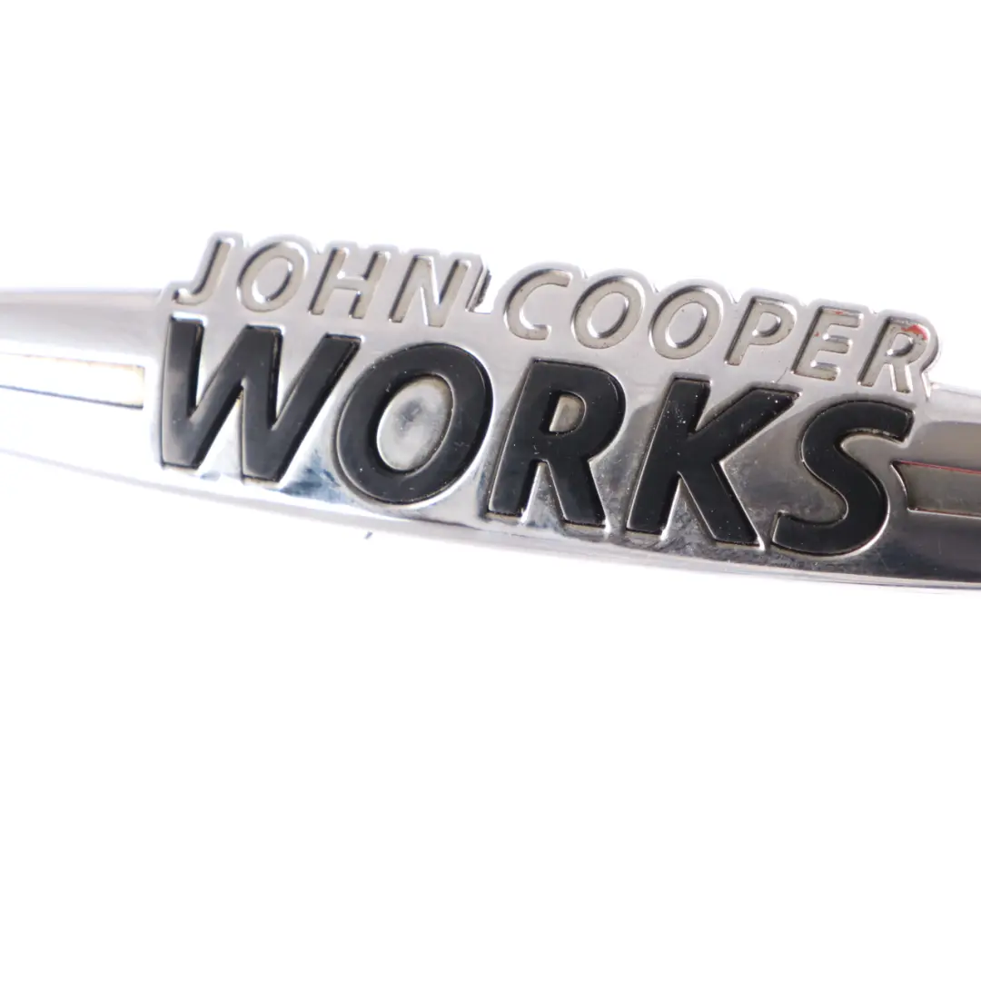 Mini Cooper S John Cooper Works Logo Stamp Badge Trim - SKU JCW-Emblem-4 - Part number JCW Emblem