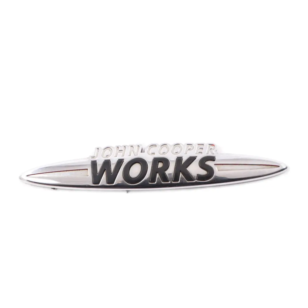 Mini Cooper S John Cooper Works Logo Stamp Badge Trim - SKU JCW-Emblem-4 - Part number JCW Emblem