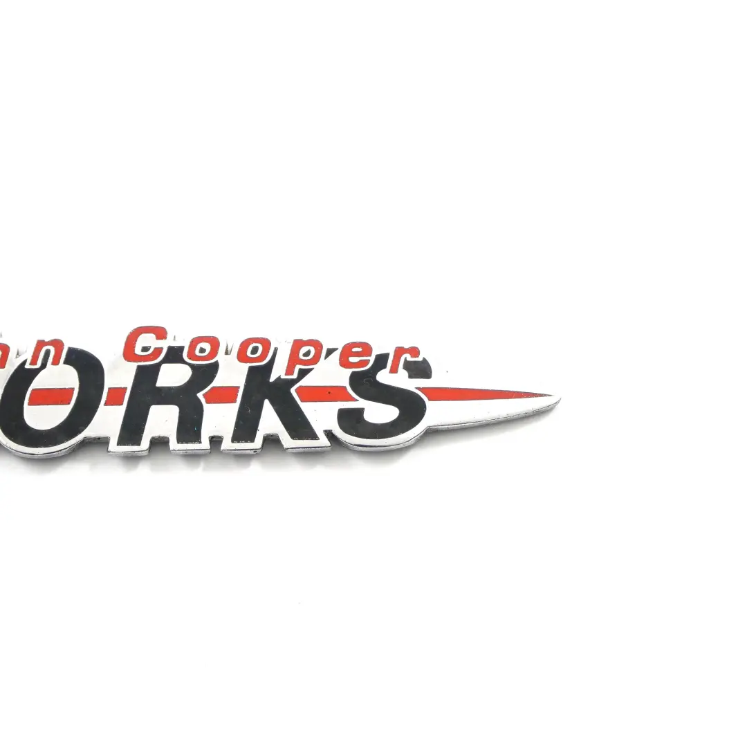 Mini Cooper S JCW John Cooper Works Emblème Logo Badge Garniture - SKU JCW Emblem-5 - Numéro de pièce JCW Emblem