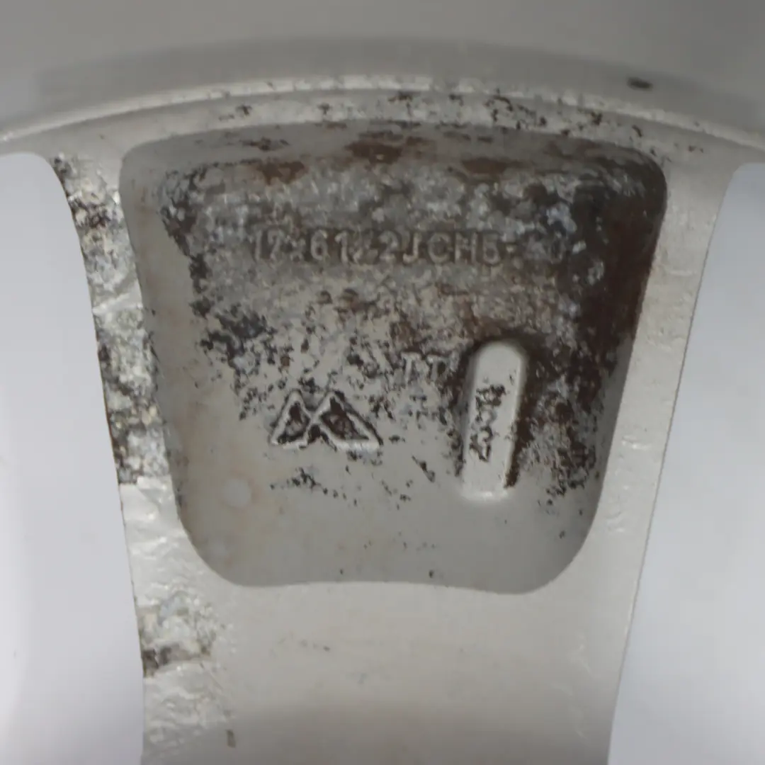 Silberne Leicht metall felge 17" ET:40 6.5J für Nissan Qashqai J10 mit Teilenummer JD110MB55 Nissan Qashqai J10 Silberne Leicht metall felge 17" ET:40 6.5J - SKU JD110MB55-1 - Teilenummer JD110MB55