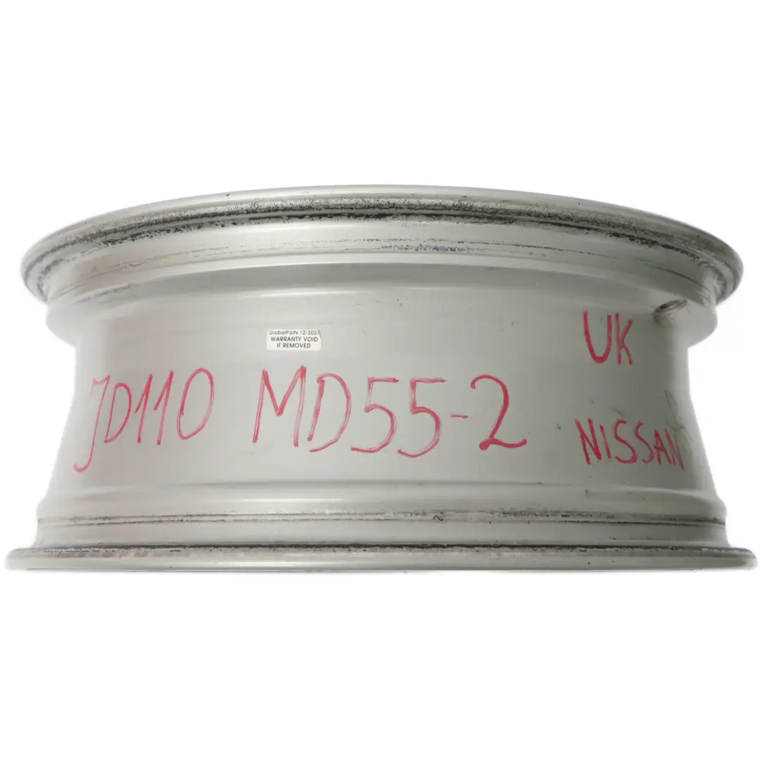 Nissan Qashqai J10 Silver Alloy Wheel Rim 17" ET:40 6.5J - SKU JD110MB55-2 - Part number JD110MB55