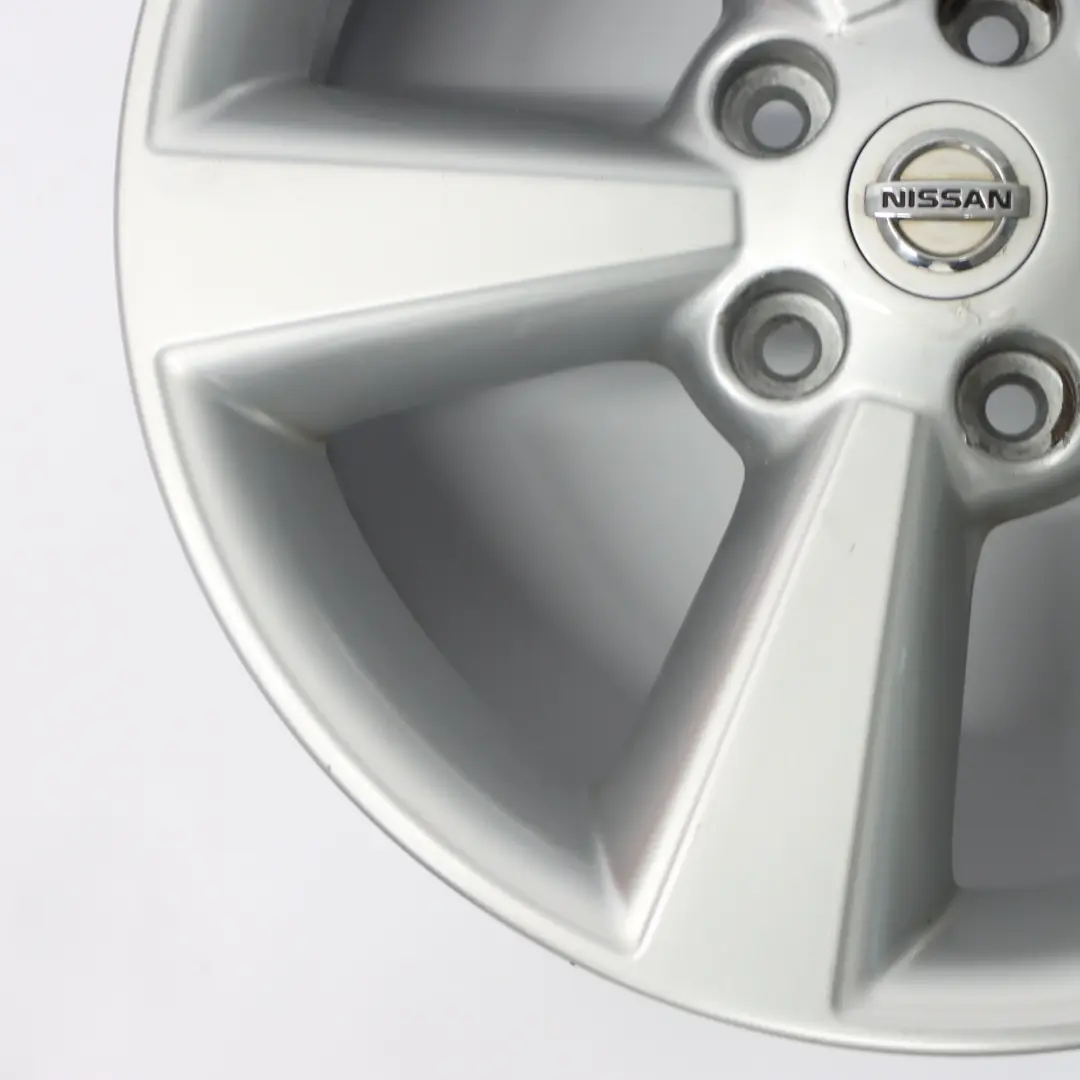 Alloy Wheel Rim 17" ET:40 6.5J to Nissan Qashqai J10 Silver with Part number JD110MB55 Nissan Qashqai J10 Silver Alloy Wheel Rim 17" ET:40 6.5J - SKU JD110MB55-2 - Part number JD110MB55