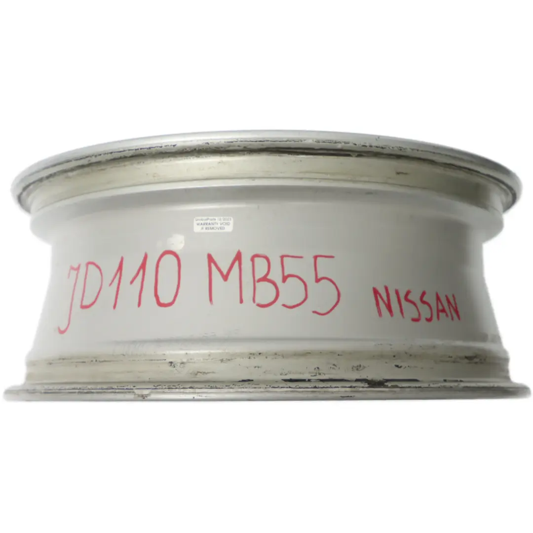 Nissan Qashqai J10 Silver Alloy Wheel Rim 17" ET:40 6.5J - SKU JD110MB55 - Part number JD110MB55