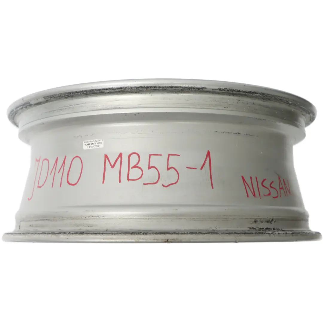 Alloy Wheel Rim 17" ET:40 6.5J to Nissan Qashqai J10 Silver with Part number JD110MB55 Nissan Qashqai J10 Silver Alloy Wheel Rim 17" ET:40 6.5J - SKU JD110MB55 - Part number JD110MB55