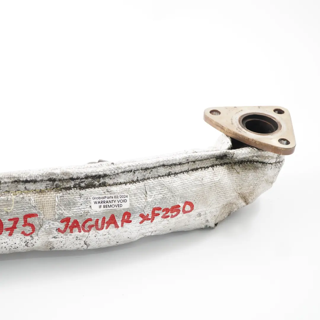 Tubo colector escape para Jaguar XF X250 3.0 D Motor Diesel con número de pieza JDE8975 Jaguar XF X250 3.0 D Motor Diesel Tubo colector escape - SKU JDE8975 - Número de pieza JDE8975