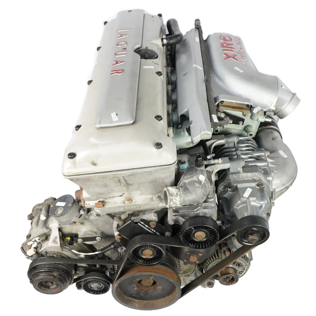  Jaguar XJR X306 4.0 Supercharged Complete Engine 9KPDRB 320HP 99k, WARRANTY - SKU JLM11648N-1 - Part number JLM11648N