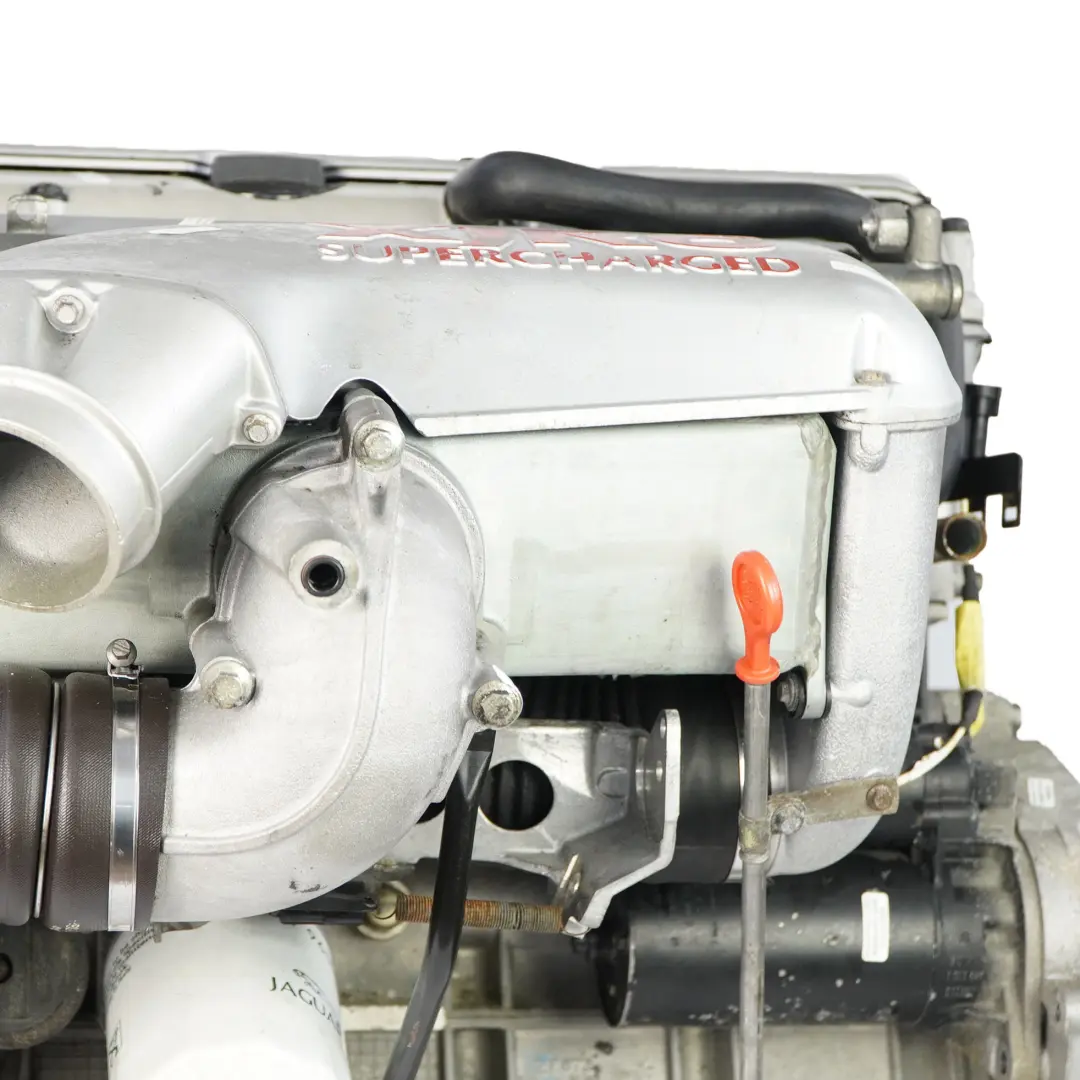 Jaguar XJR X306 4.0 Supercharged Complete Engine 9KPDRB 320HP 99k, WARRANTY - SKU JLM11648N-1 - Part number JLM11648N