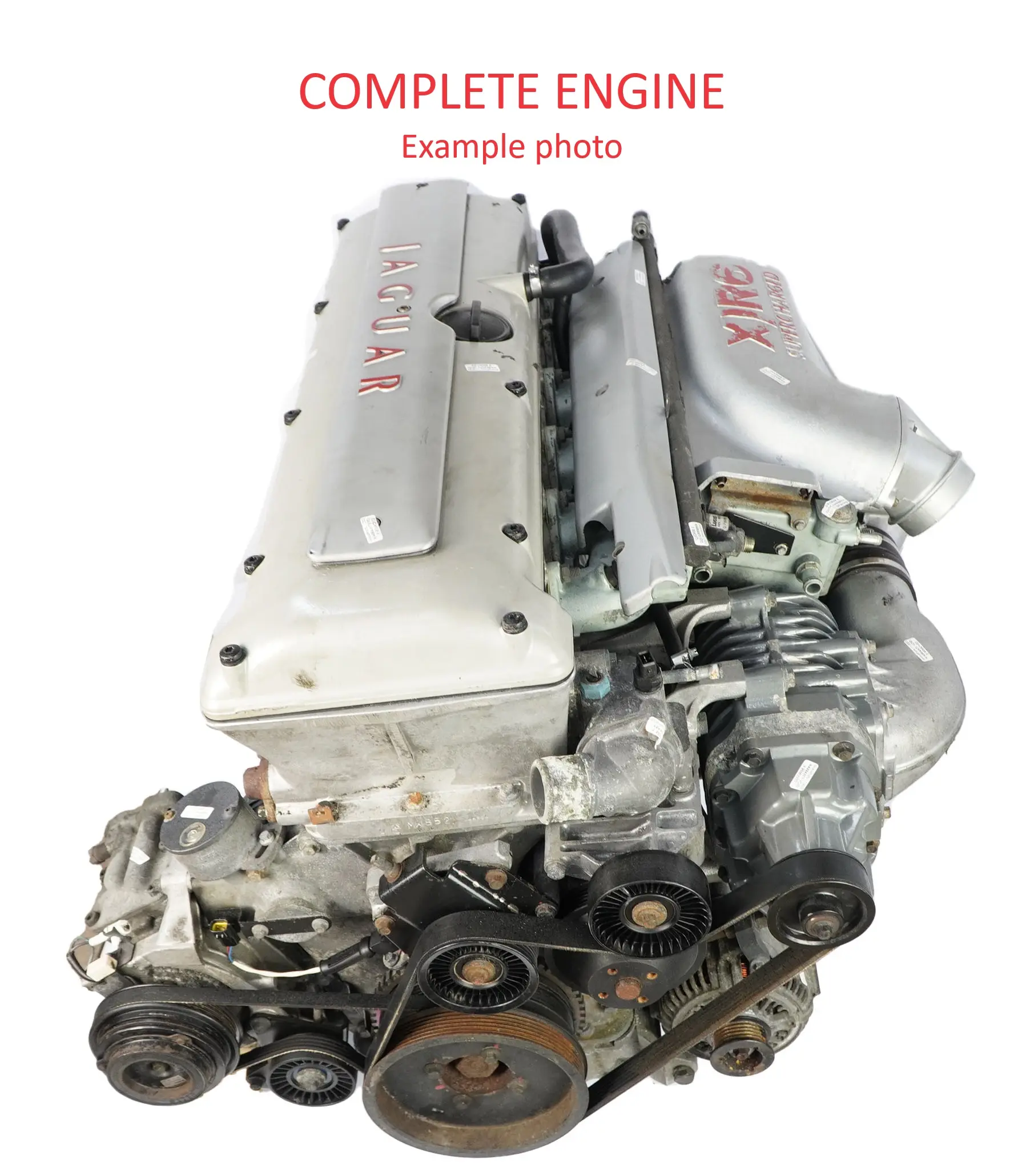 Jaguar XJR X306 4.0 Supercharged Bare Engine 9KPDRB 320HP 99k miles, WARRANTY