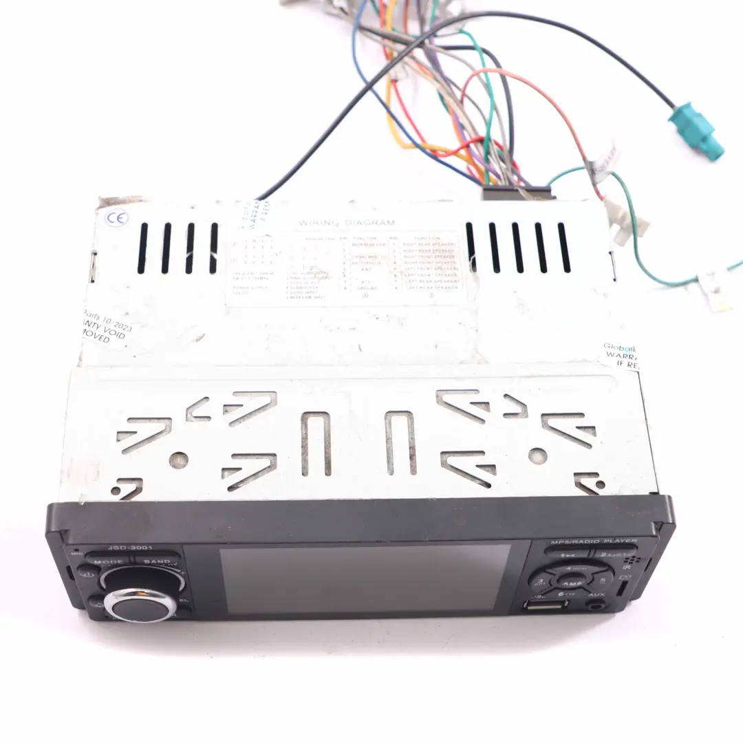 MP5 Player Head Unit Stereo Audio DVR Rear View Player 4.1" IPS Screen  - SKU JSD-3001 - Part number JSD-3001