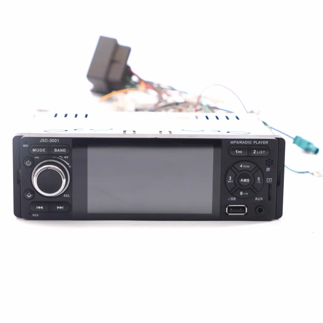 MP5 Player Head Unit Stereo Audio DVR Rear View Player 4.1" IPS Screen  - SKU JSD-3001 - Part number JSD-3001
