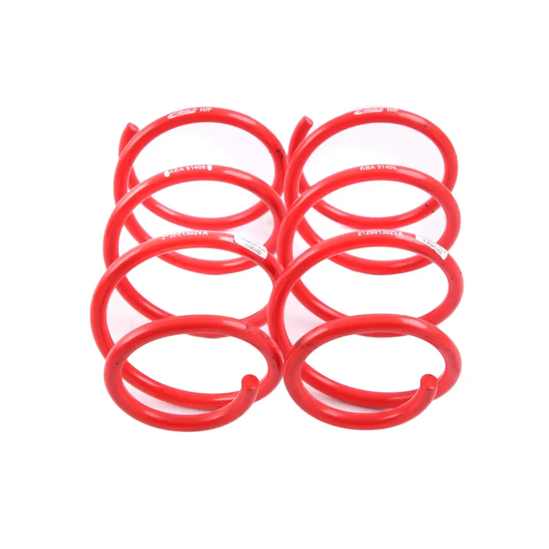 Eibach Front Rear Shock Absorber Coil Spring Set to BMW 1 E87 Sport with Part number KBA 91406 BMW 1 E87 Sport Eibach Front Rear Shock Absorber Coil Spring Set - SKU KBA 91406 - Part number KBA 91406
