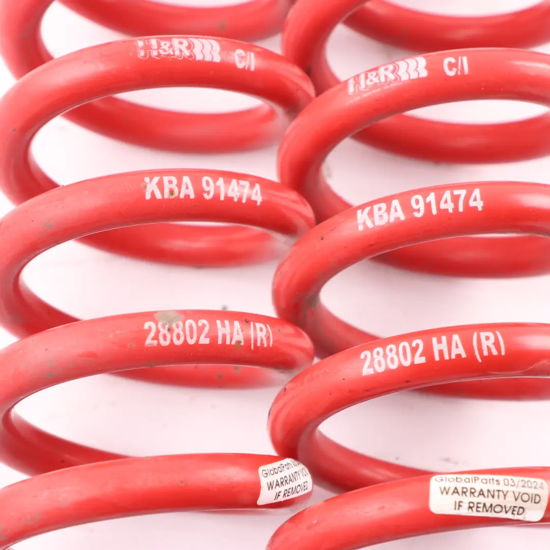 H&R Sprężyny Zawieszenia Tylnego Sportowe 28802 HA do BMW F87 M2 o numerze KBA 91474 BMW F87 M2 H&R Sprężyny Zawieszenia Tylnego Sportowe 28802 HA - SKU KBA-91474 - Numer Części KBA 91474