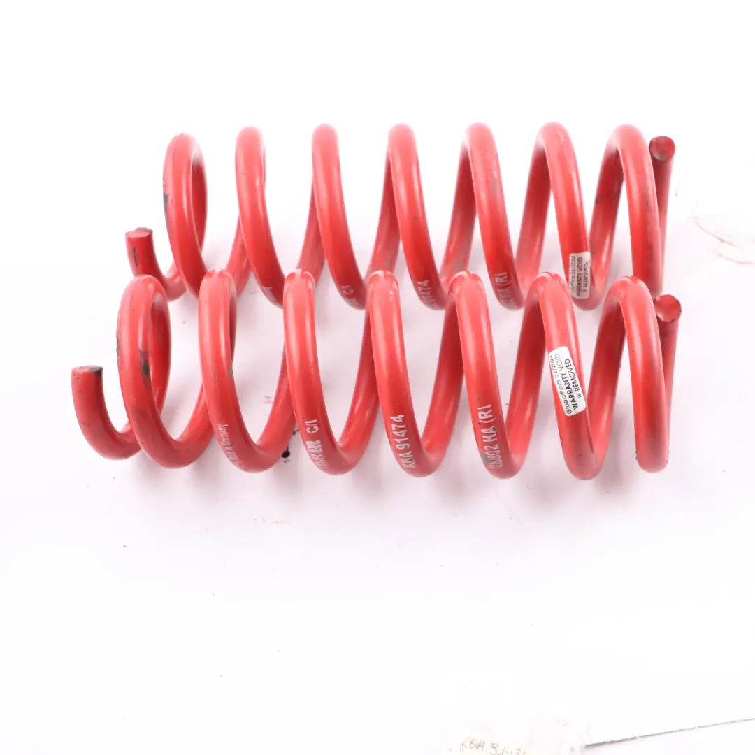 Coil Spring Set Sport H&R Rear Spring Strut Coilovers to BMW F87 M2 with Part number KBA 91474 BMW F87 M2 Coil Spring Set Sport H&R Rear Spring Strut Coilovers - SKU KBA-91474 - Part number KBA 91474